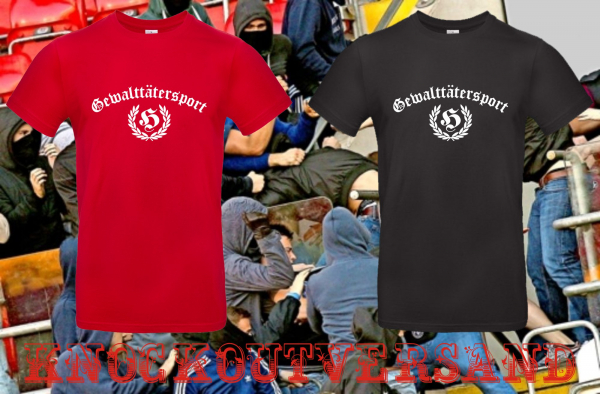 H-Gewalttätersport Männer T-Hemd