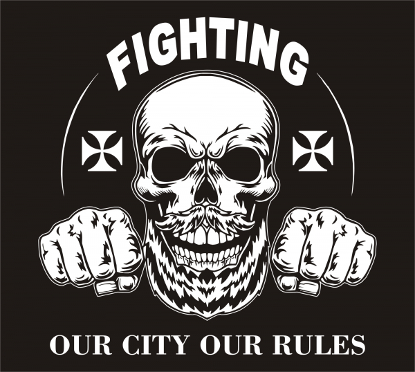 OUR CITY OUR RULES T-Hemd